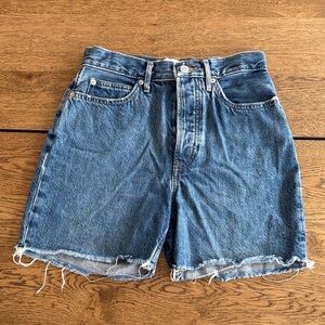 Everlane Size 27 - Classic High-Rise Denim Shorts